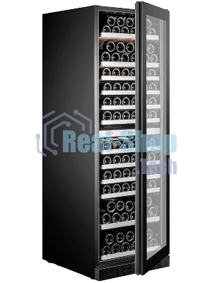 Винный шкаф Temptech ST180DRB-24 черный, 418 л, 2 отсека, 159 бут., класс G