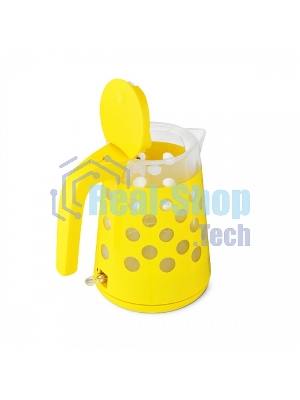 Чайник электрический BQ KT1713P Yellow. Мощность:2200 Вт, Объем 1,7л, LED подсветка