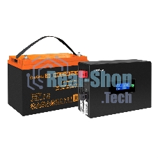 Комплект Источник бесперебойного питания EX295993RUS + батарея 100Aч EX285656RUS 1шт (инвертор, синус, для котла, PF=1, настенный) ExeGate IdealSine SR-1000.LCD.2SH 1000VA/1000W, чистая синусоида, цветной LCD-дисплей, 2*Schuko, крепление настенное, Black + батарея ExeGate HRL 12-100 (12В, 100А·ч) 1шт