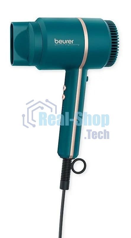 Фен Beurer HC35 Ocean бирюзовый, 2000 Вт, ионизация