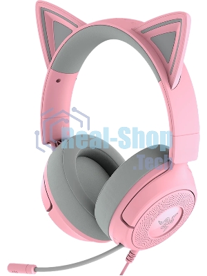 Гарнитура Razer Kraken Kitty V3 X розовый, проводная, 3.5 мм