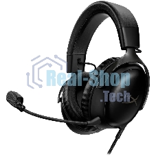 Гарнитура HyperX Cloud III чёрный, беспроводная, радиоканал