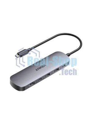 Хаб Anker Nano USB-C Hub (7-in-1 4K HDMI)
