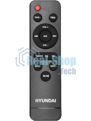 Микросистема Hyundai H-HA630 черный 150Вт FM USB BT SD/MMC/MS