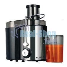 Соковыжималка Kelli KL-5090 серебристый, центробежная, 700 Вт, 600 мл, механическое