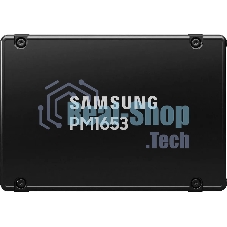Накопитель SSD Samsung PM1653, 7.68Tb, SAS 4.0, 2.5