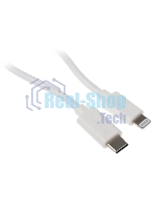 Комплект зарядное устройство Hama H-183317 3A PD для Apple кабель Apple Lightning/Type-C белый