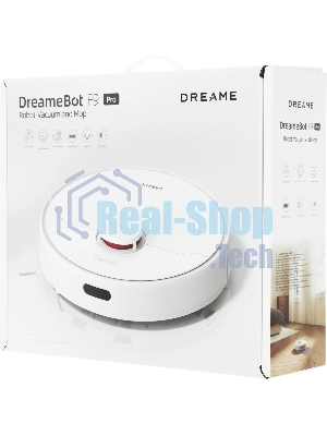 Робот-пылесос Dreame F9 Pro белый, 3200 мАч Li-Ion, уборка влажная/сухая, пылесборник контейнер 0.57 л