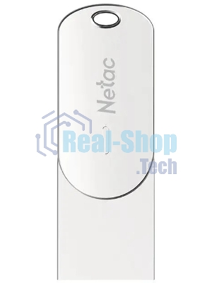Флешка USB Netac U785C (NT03U785C-016G-32PN), 16Gb, USB3.0/TypeC, R/W 110/45, серебристый