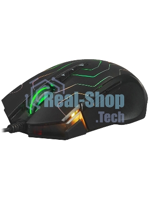 Мышь проводная A4Tech X89 Maze черный, 2400 dpi, USB, кнопки - 8
