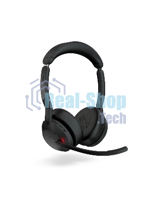 Гарнитура Jabra Evolve2 55 чёрный, беспроводная, Bluetooth, до 16 ч