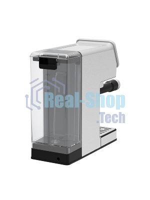 Кофеварка рожковая BQ CM7003 серебристый, исп. кофе - молотый, 1,2 л, 1350 Вт, 20 бар