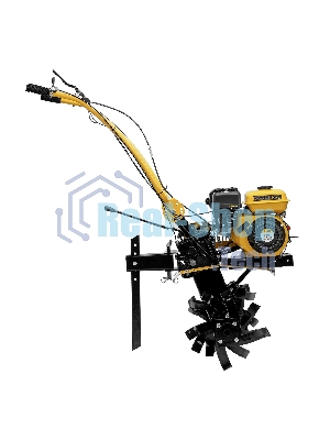 Мотоблок Denzel DPT-270SB, 7 л.с., ремен.сцеп, фрез 3х4, ШОМ, без колес, передачи 2В/1Н