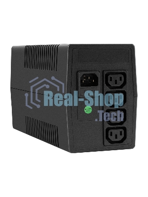 Источник бесперебойного питания ExeGate Smart LB-650.LCD.AVR.4C13 (650VA/390W, LCD, AVR, 4*C13, батарея 12V 7Ah, черный)