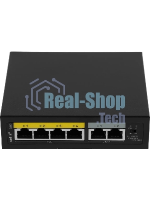 Коммутатор 6PORT NETIS P106C 10/100M 4POE