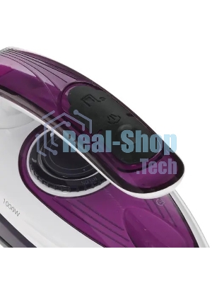 Утюг дорожный Vitek VT-8305 1000 Вт белый/фиолетовый