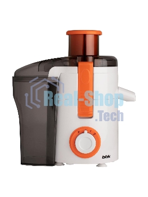 Соковыжималка BBK JC060-H20 белый/оранжевый, центробежная, 550 Вт, 1000 мл, механическое