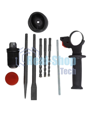 Перфоратор Pioneer RH-E851H-01C, SDS-plus, 850 Вт, 3 Дж, от сети