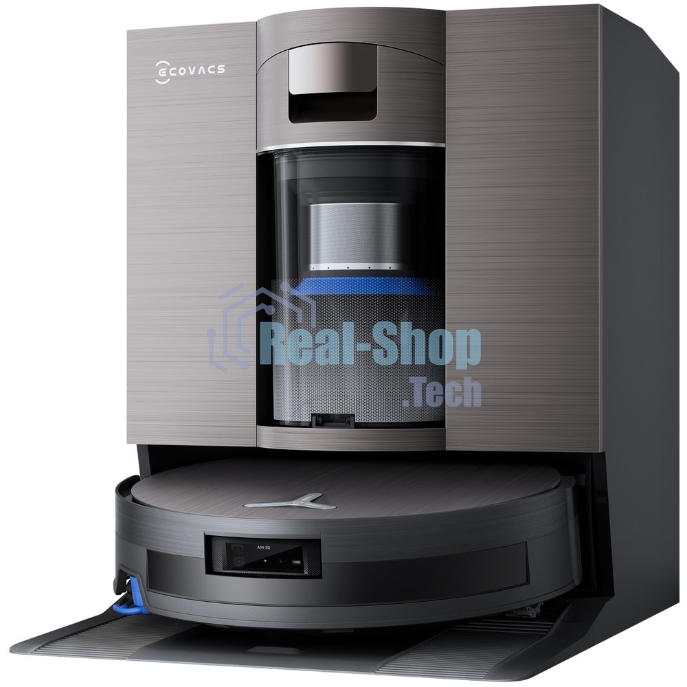 Робот-пылесос Ecovacs Deebot X11 OmniCyclone черный/коричневый, 6400 мАч Li-Ion, уборка сухая/влажная, пылесборник контейнер 0.22 л