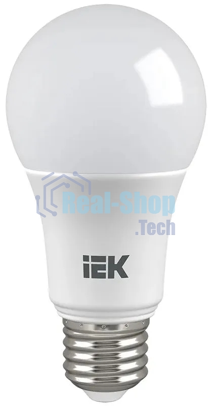 Лампа светодиодная IEK LLE-A60-13-230-65-E27 ECO A60 13 Вт грушевидная 230В 6500К E27