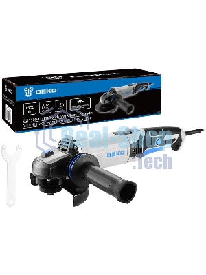 Угловая шлифовальная машина (УШМ) DEKO AG1500-D1 PRO, 125мм, 1500 Вт