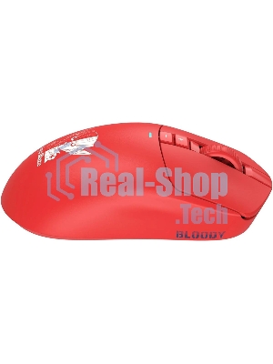 Мышь беспроводная/проводная A4Tech Bloody R72 Pro красный, 26000 dpi, радиоканал, USB/USB-C, кнопки - 7