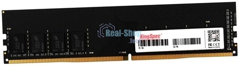 Оперативная память KingSpec, DDR4, 16GB (1x16GB), 3200MHz, CL17, DIMM
