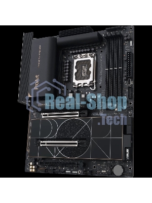 Материнская плата ASUS ProArt Z890-CREATOR WIFI, LGA 1851, Intel Z890, 4xDDR5, 4xSATA, 5xM.2, 2xPCIe 5.0 x16, 1xPCIe 4.0 x16, 1xHDMI, 1xDP, 1x 10Gb LAN, 1x 2.5Gb LAN, 2xUSB-C 10Gbps, 6xUSB-A 10Gbps, 1xUSB-A 2.0, 7.1, ATX