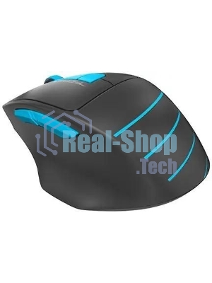Мышь беспроводная A4Tech Fstyler FG30 серый/синий, 2000 dpi, радиоканал, USB, кнопки - 5