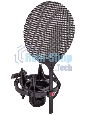 Микрофон конденсаторный sE Electronics SE 2200 20 Гц - 20 кГц, кардиоида, комплектация: металлический поп-фильтр, держатель типа паук, резьбовой переходник на микрофонную стойку
