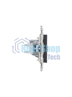 Розетка TV оконечная IEK SKANDY SK-A12G (SK-A10-O-K53) графит