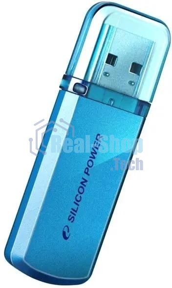 Флешка USB Silicon Power R/W 64Gb Helios 101 SP064Gb,UF2101V1B USB 2.0 синий