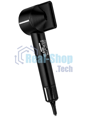 Фен BRAYER BR3028 черный, 1600 Вт, ионизация
