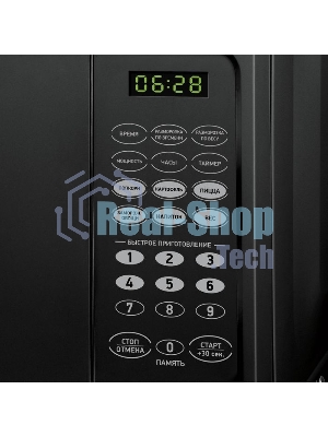 Микроволновая печь BBK 20MWS-727S/B черный, 20 л, 700 Вт, переключатели - сенсор