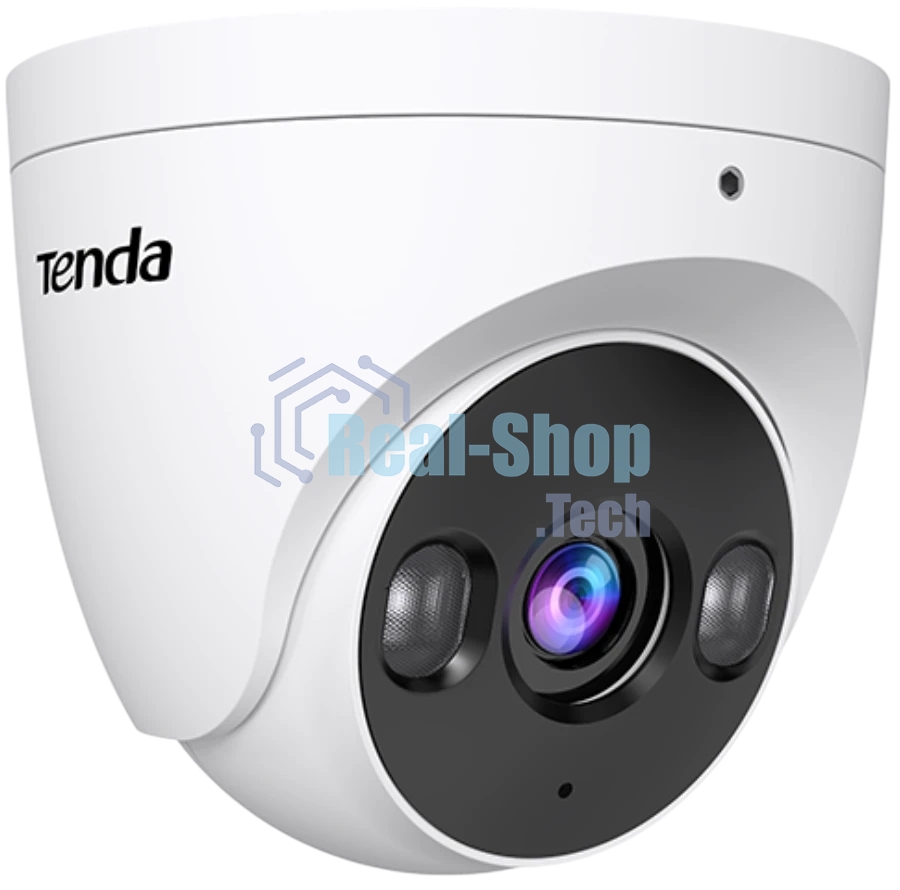 Турельная уличная IP-камера Tenda TC3T24C-4, CMOS, 4Мп, PoE, ночная съемка, датчик движения, IP67
