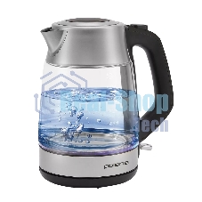 Чайник электрический Polaris PWK-1527СGL 1.7 л, 2100вт, стальной