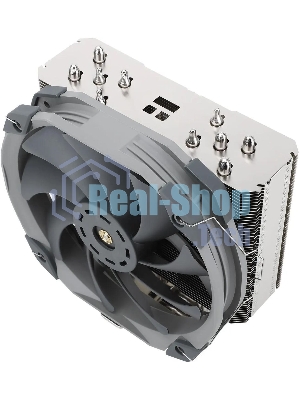 Устройство охлаждения(кулер) Thermalright TA140 EX, серый, Soc-AM5/AM4/1151/1200/2066/2011/1700 4-pin 30.2dB Al+Cu 665gr Ret (TA140-EX)