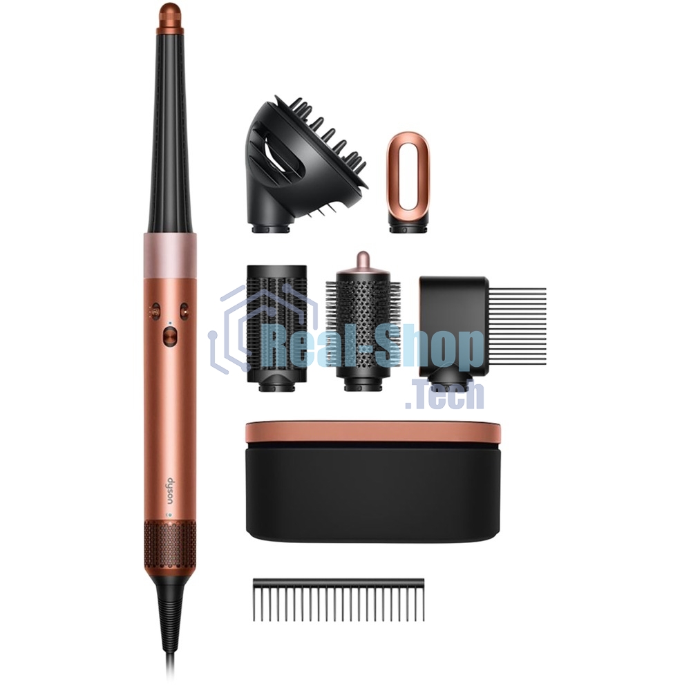 Мультистайлер Dyson Airwrap ID HS08 Amber Silk (Curly+Coily) янтарный шелк, 1300 Вт, ионизация