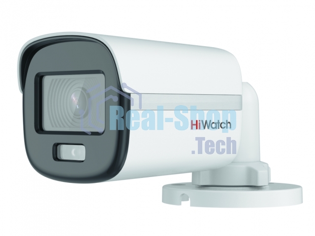 Камера видеонаблюдения аналоговая HiWatch DS-T200L(B)(2.8мм) 2.8-2.8мм HD-TVI цв. корп.:белый