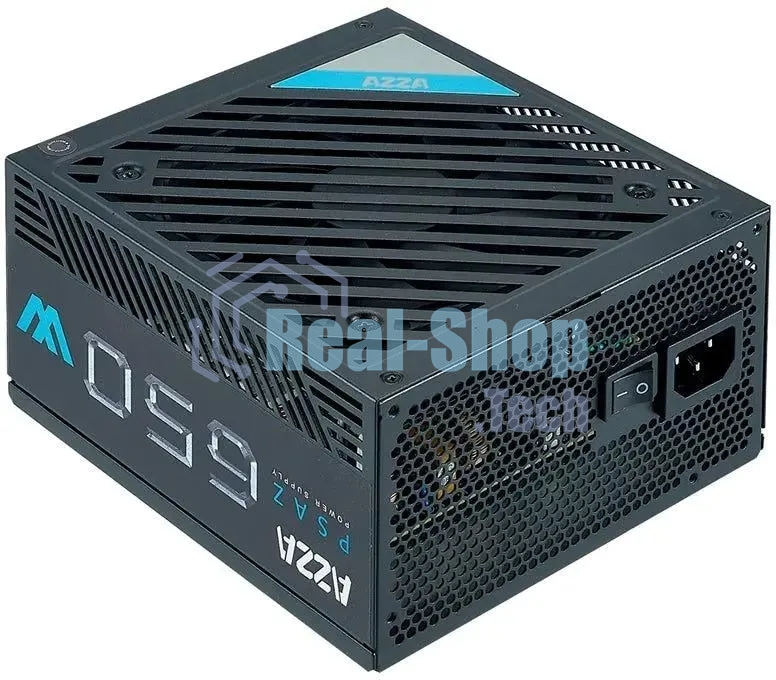 Блок питания Azza PSAZ-650B, 650вт, 80 PLUS Bronze, 120мм, черный