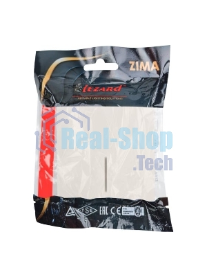 Выключатель 1-кл. с индик. СП ZIMA IP20 10А безвинт. зажим слон. кость LEZARD 704-9088-111QC