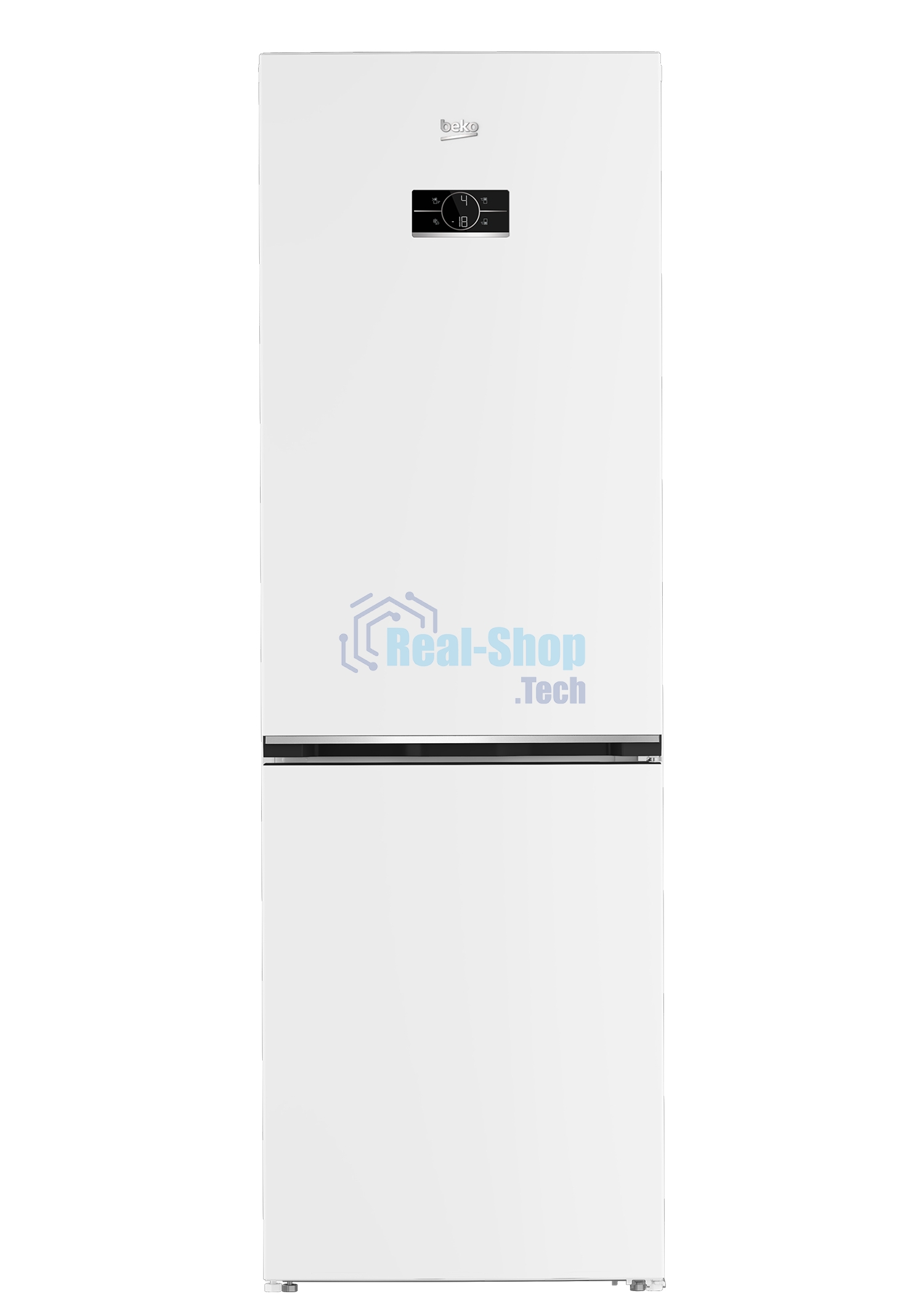 Холодильник Beko B5RCNK366HDW белый двухкамерный 368л морозилка снизу, No Frost