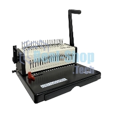 Переплетчик Office Kit B2125N A4/перф.23л.сшив/макс.500л./пластик.пруж. (4.5-51мм)