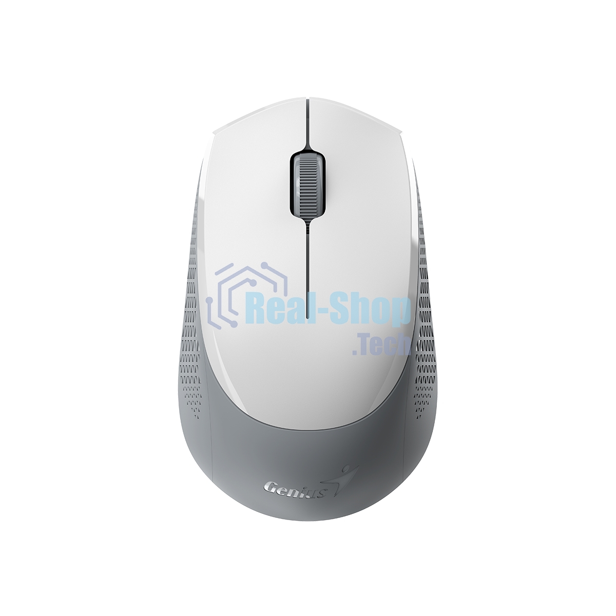 Мышь беспроводная Genius NX-8000S BT белый, 1200 dpi, радиоканал, Bluetooth, USB, кнопки - 3