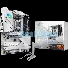 Материнская плата ASUS ROG STRIX B850-A GAMING WIFI, AM5, AMD B850, 4xDDR5, 2xSATA, 4xM.2, 1xPCIe 5.0 x16, 1xPCIe 4.0 x16, 1xPCIe x4, 1xDP, 1xHDMI, 1x2.5Gb LAN, 1xUSB-C 20Gbps, 1xUSB-C 10Gbps, 2xUSB-A 10Gbps, 4xUSB 5Gbps, 2xUSB-A 2.0, 3x3.5 мм, 7.1, ATX