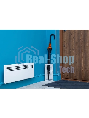 Конвектор электрический Ensto FinnHeat MINI EPHBMM02PR белый, 250 Вт, 4 м2, механический термостат