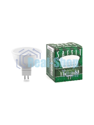 Лампа светодиодная SAFFIT SBMR1611 (55151) 11 вт 230в GU5.3 теплый