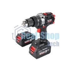 Дрель-шуруповерт Elitech CD 20BL2, 20 В, 4 Ач, 130 Нм, бесщеточный