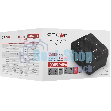 Источник бесперебойного питания Crown CMUS-295 EURO SMART/1000 ВА/600 Вт/8 х CEE 7 (евророзетка)