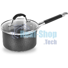 Ковш Rondell Stern RDS-008, 1.9л, с крышкой 16см, серый